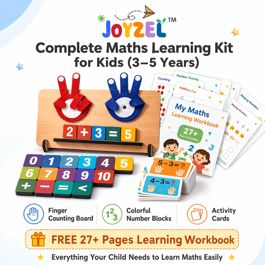 Joyzel FingerCount Kit™ + FREE 27 Pages Maths Workbook