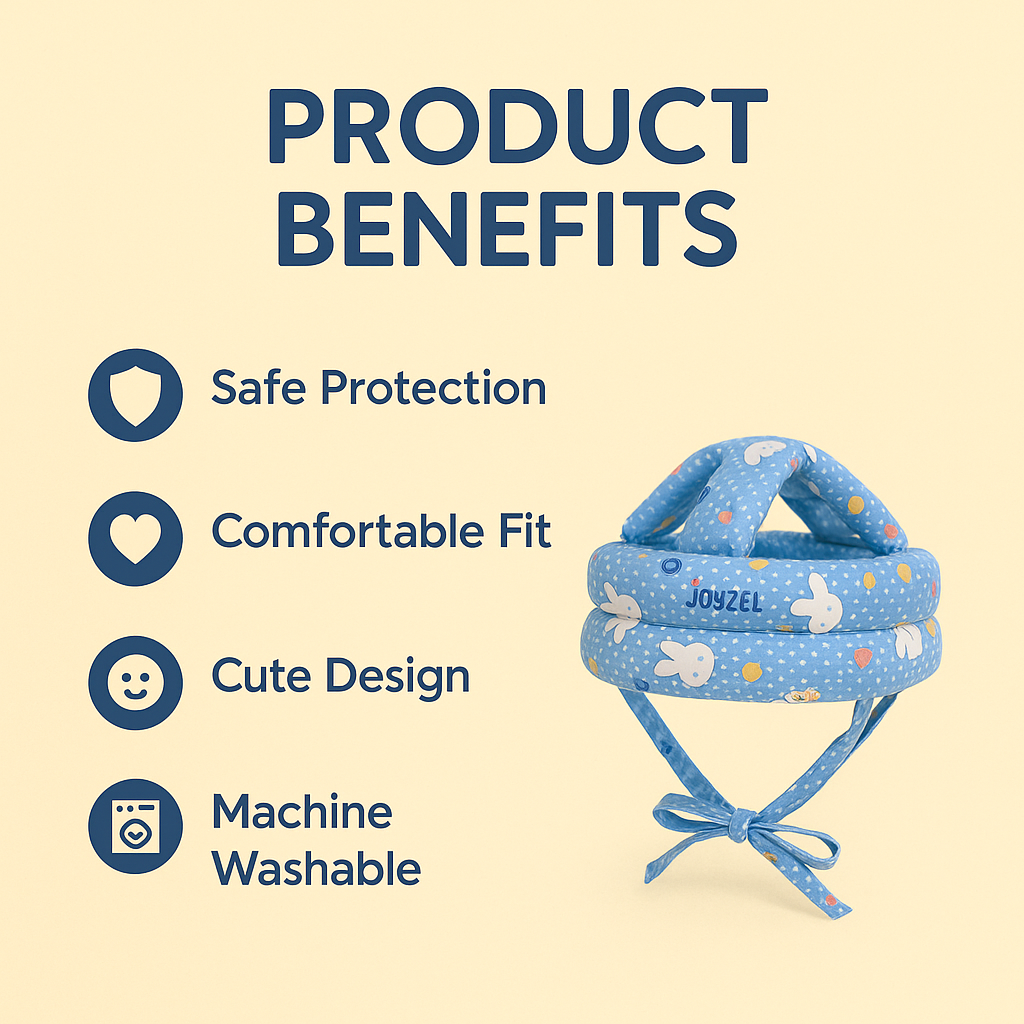 JOYZEL™ - Baby Head Safety Helmet