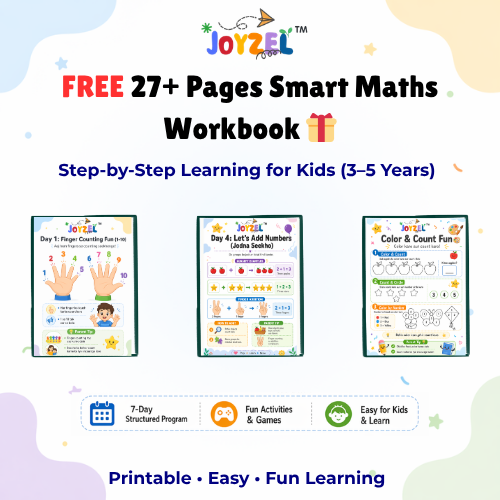 Joyzel FingerCount Kit™ + FREE 27 Pages Maths Workbook