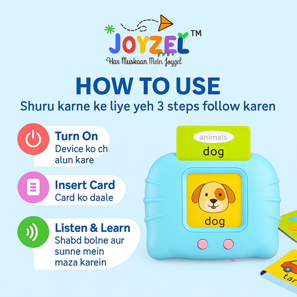 Joyzel LittleGenius™ Talking Flash Cards